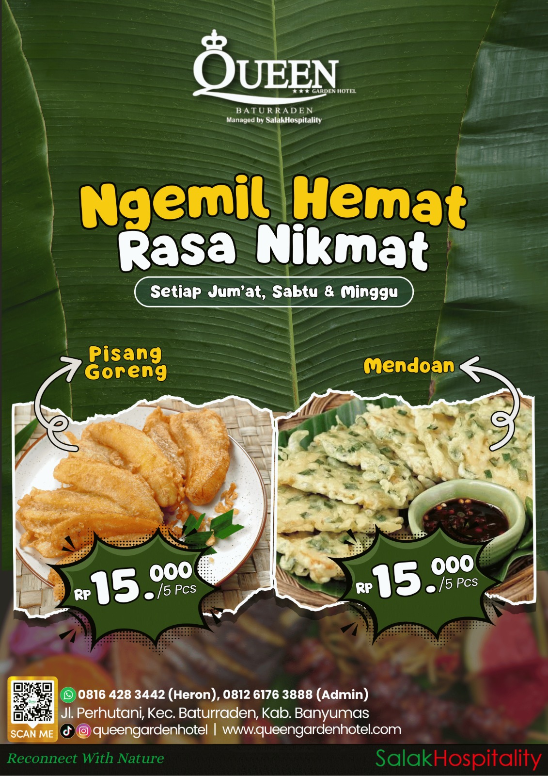 Nikmat Rasa Menu Ngemil Hemat Rasa Nikmat, Sajian Camilan Favorit di Baturraden – Salak ...